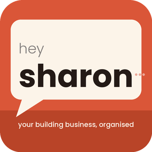 Hey Sharon logo